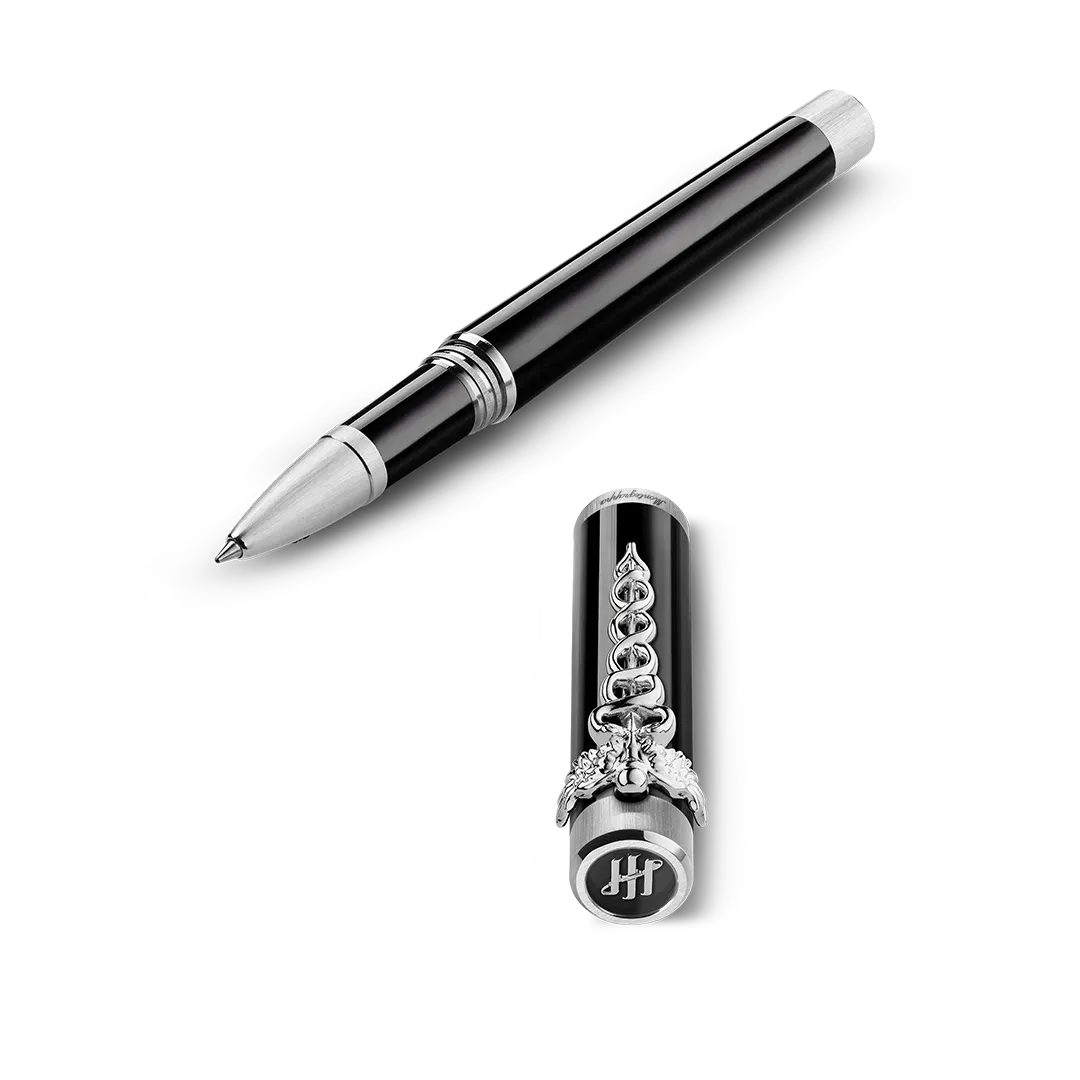 Montegrappa Penna Roller Zero Caduceus IP Palladio