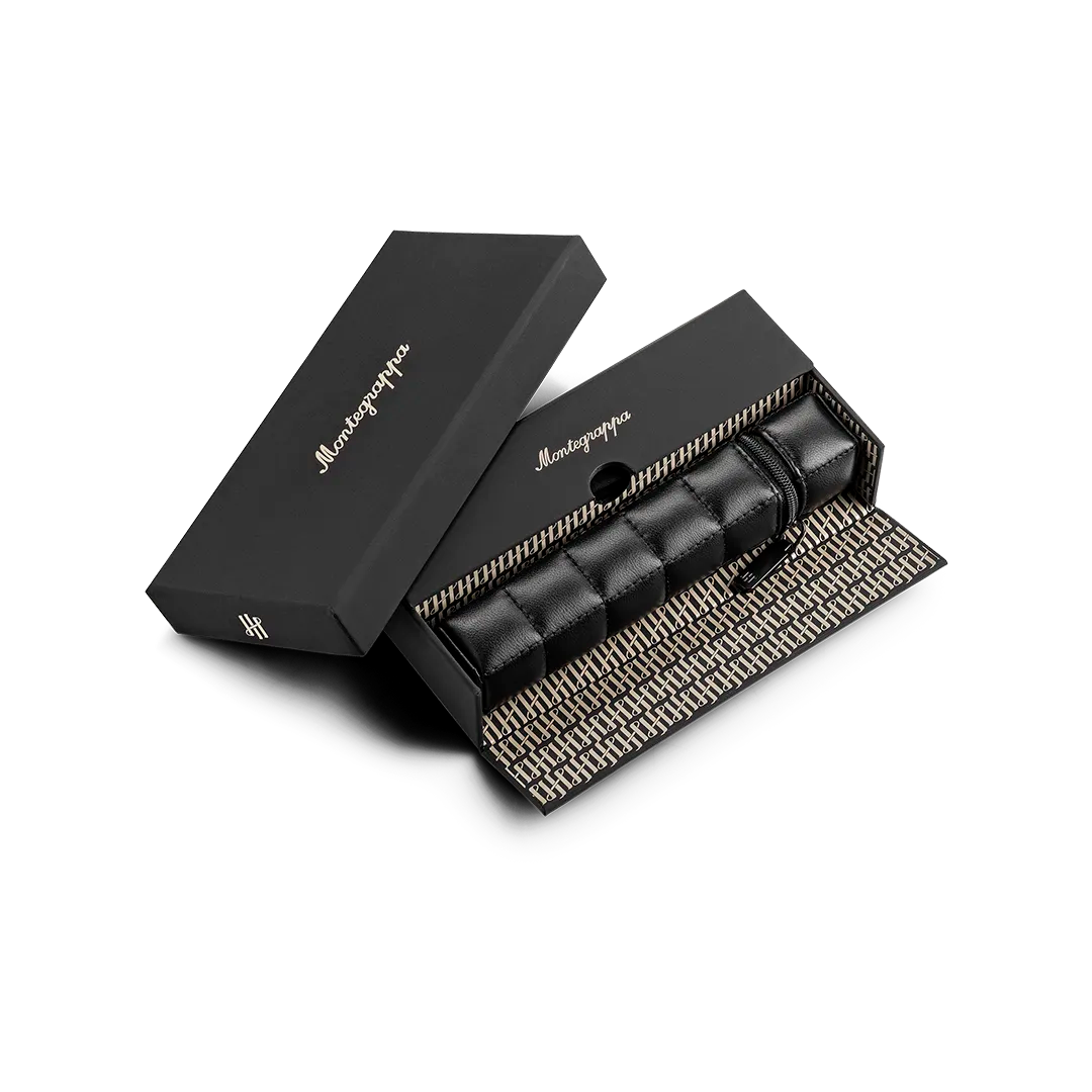Montegrappa Penna a Sfera Zero IP Ultra Black