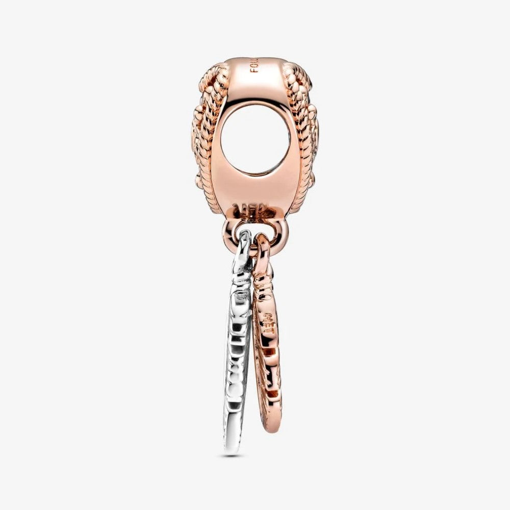 Pandora Charm Acchiappasogni con Piume e Cuore Openwork 789068C00
