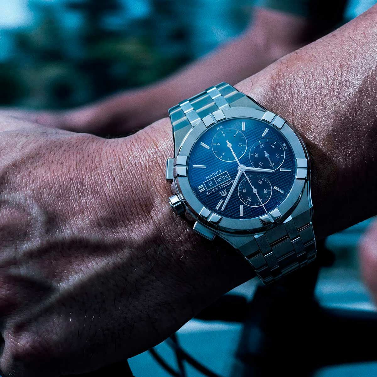 Maurice Lacroix Aikon Automatic Chronograph 42mm AI6218-SS002-430-1