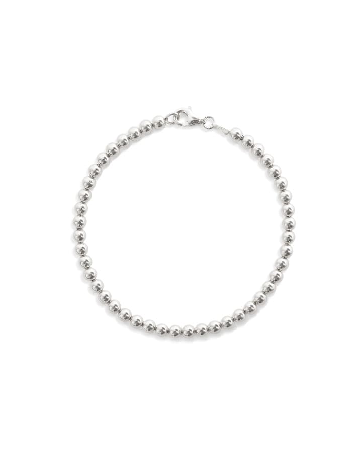 Alisei Milano Bracciale Palline 4 mm - Argento