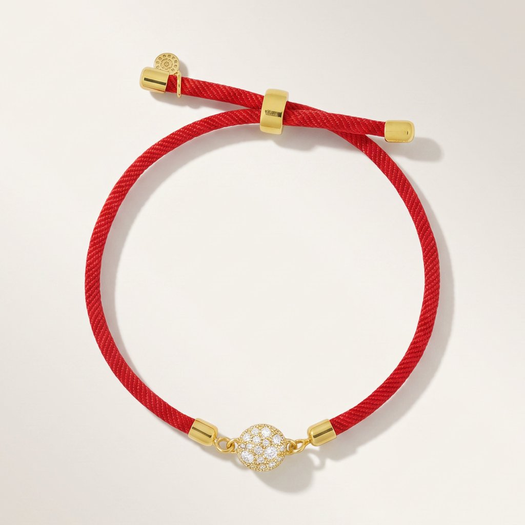 Alisei Milano Bracciale Cordino Rosso