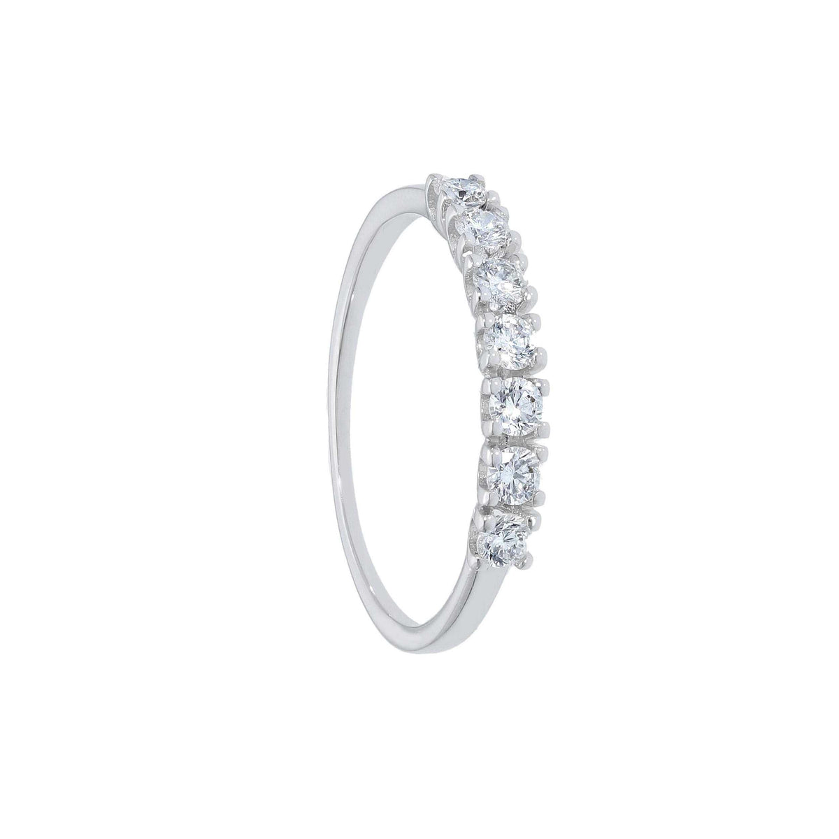 Maiocchi Milano Ring in White Gold and Diamonds 0.23 ct