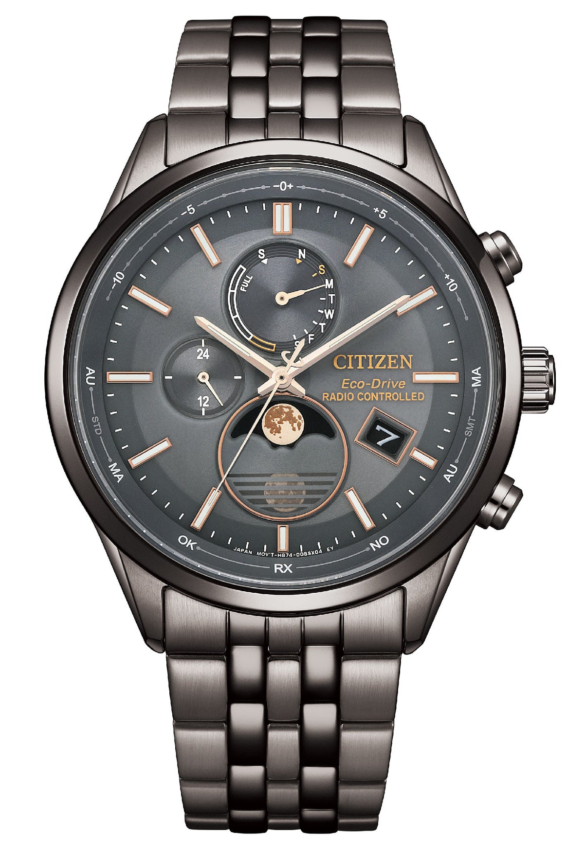 Citizen Moonphase Radiocontrollato Eco-Drive BY1037-51H