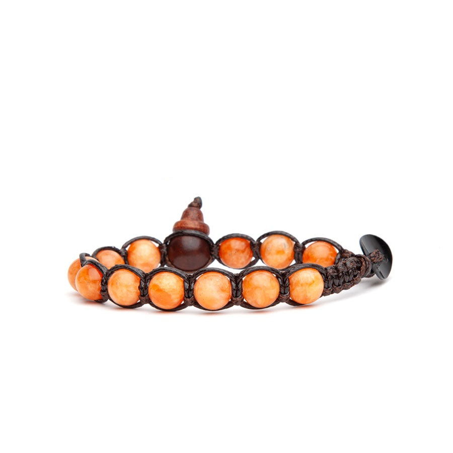 Tamashii Bracelet BHS900-308 Orange Calcite