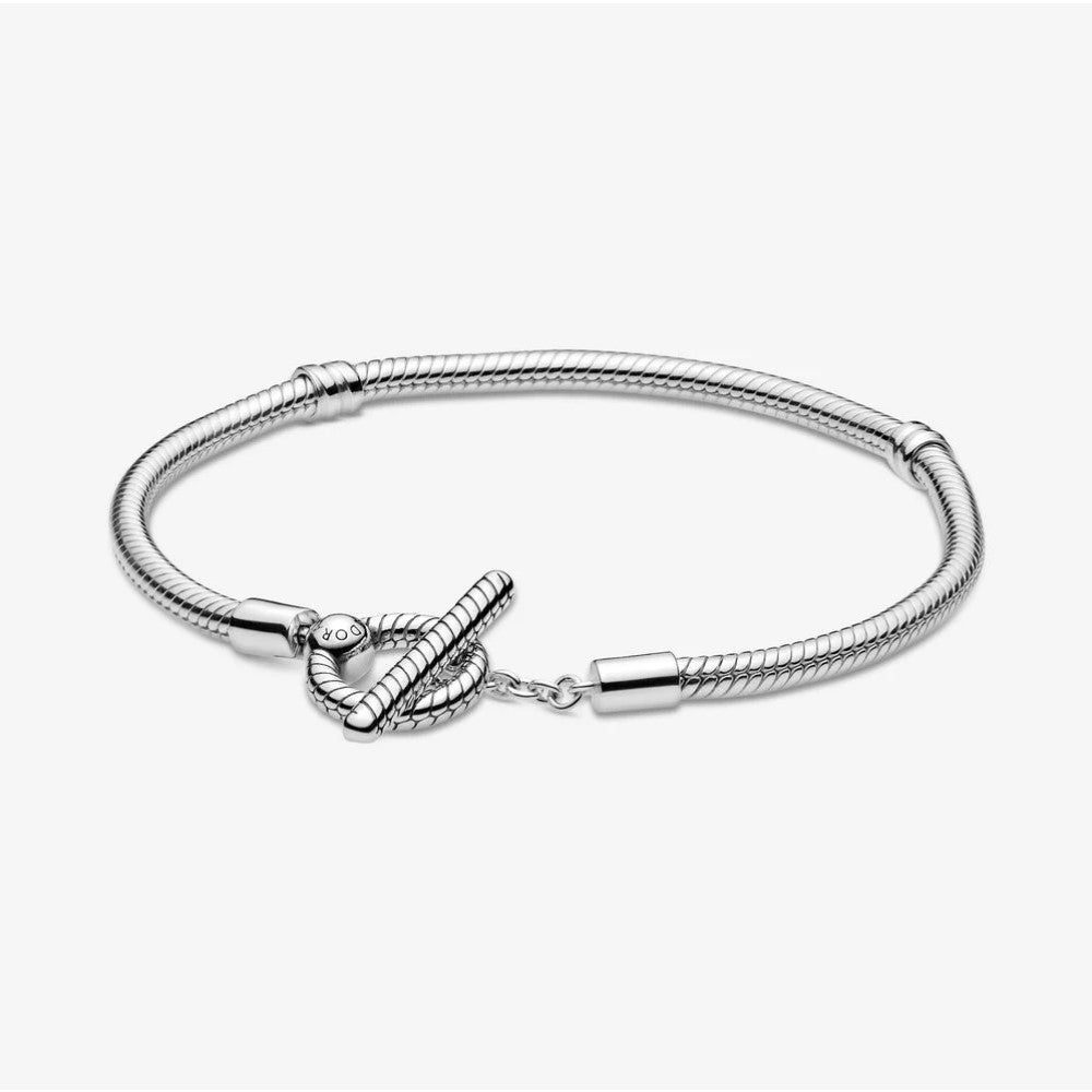 Pandora Bracciale Moments con Maglia Snake e Barretta a T 599082C00