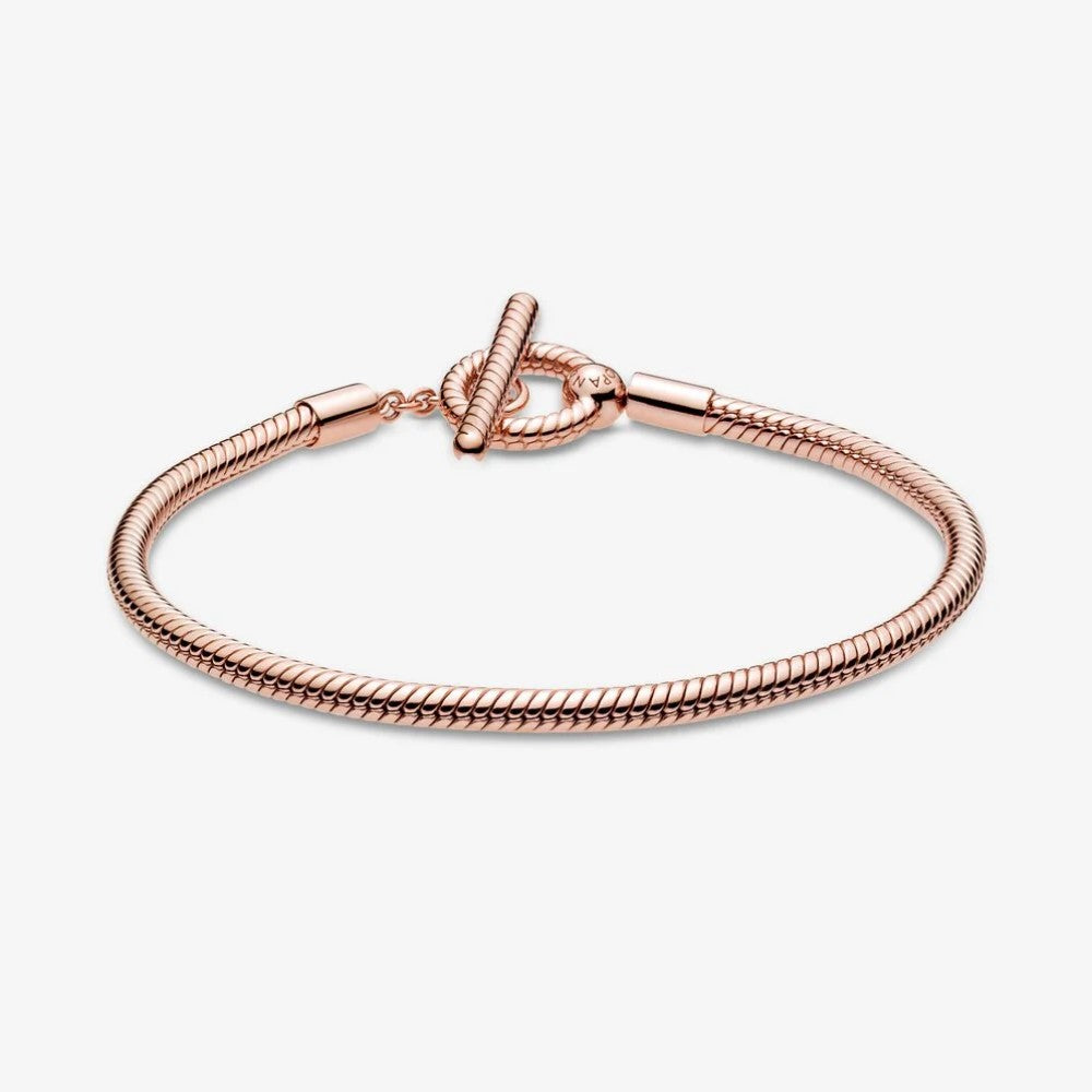 Pandora Bracciale Moments con Maglia Snake e Barretta a T 589087C00