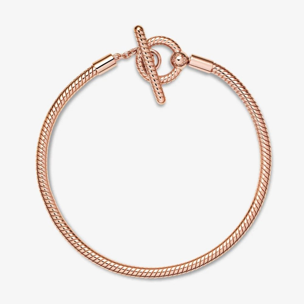 Pandora Bracciale Moments con Maglia Snake e Barretta a T 589087C00