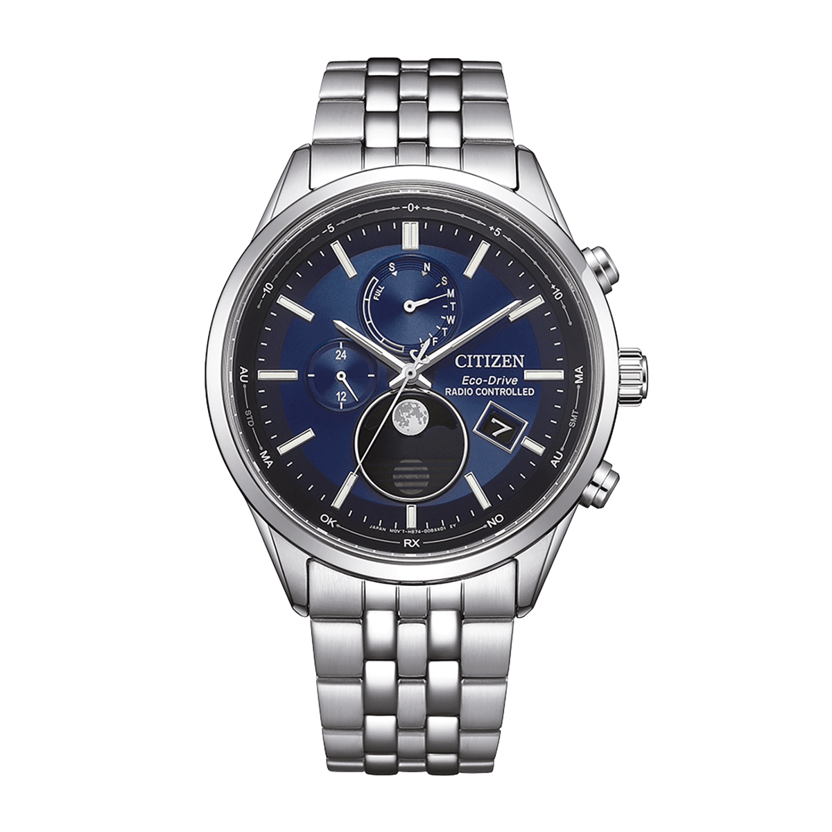 Citizen Moonphase Radiocontrollato Eco-Drive BY1030-50L