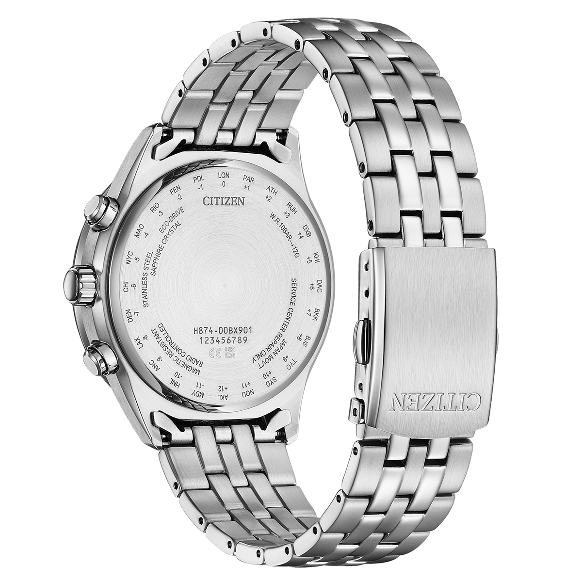 Citizen Moonphase Radiocontrollato Eco-Drive BY1030-50L