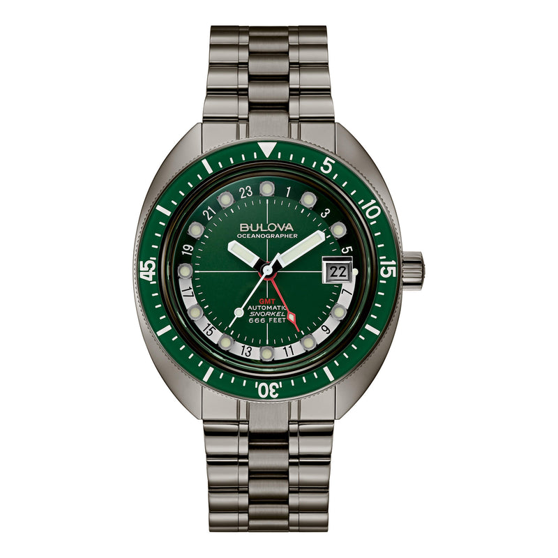  Bulova Oceanographer GMT Watch 98B415