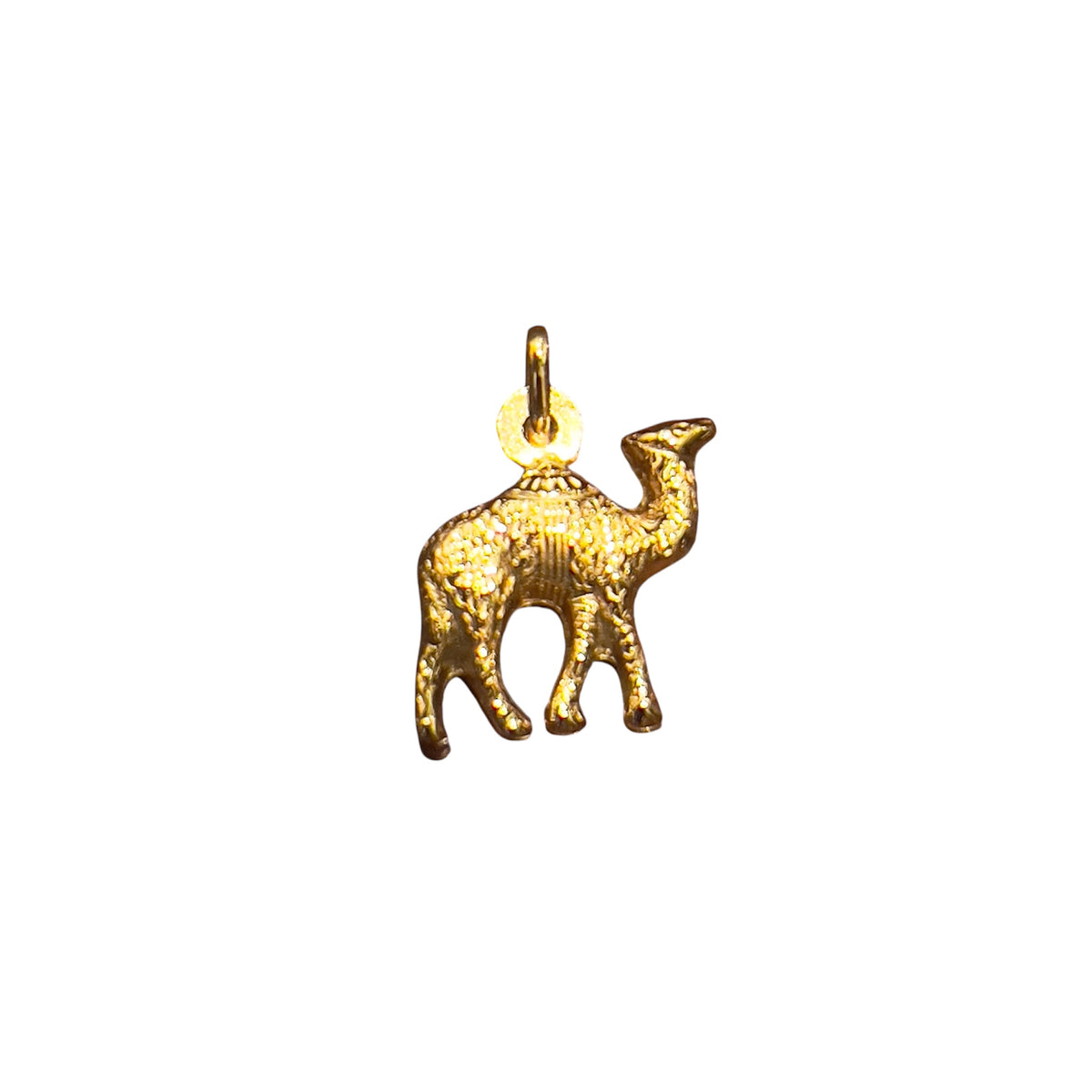 Ciondolo Cammello Dromedario in Oro Giallo 18kt