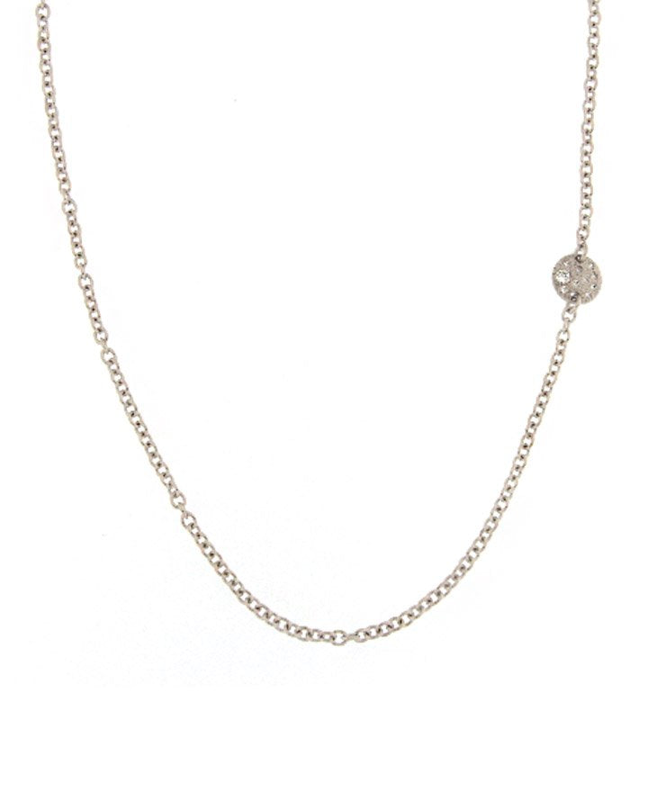 Dodo Mini Heart Necklace 9kt Rose Gold