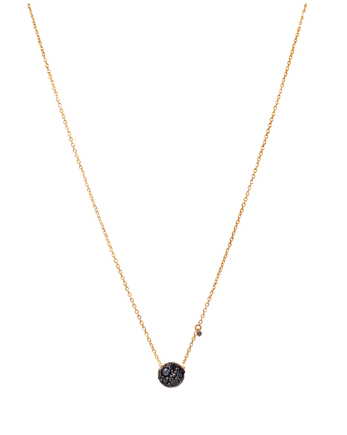 Dodo Mini Heart Necklace 9kt Rose Gold