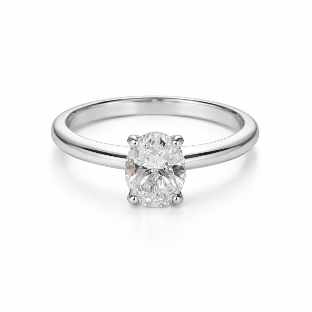  solitaire ring 0.40 ct E VS2