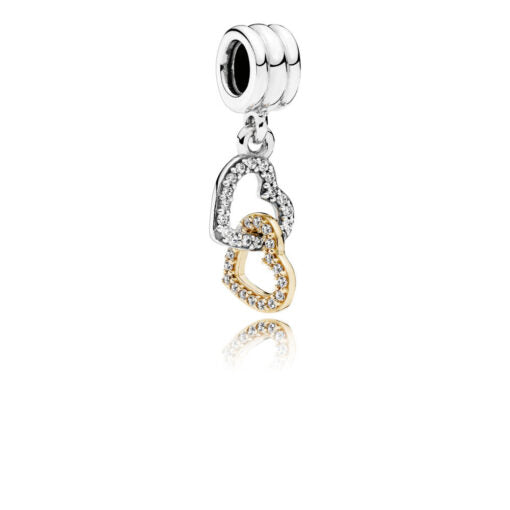 Pandora Charm Cuori Intrecciati 792068CZ