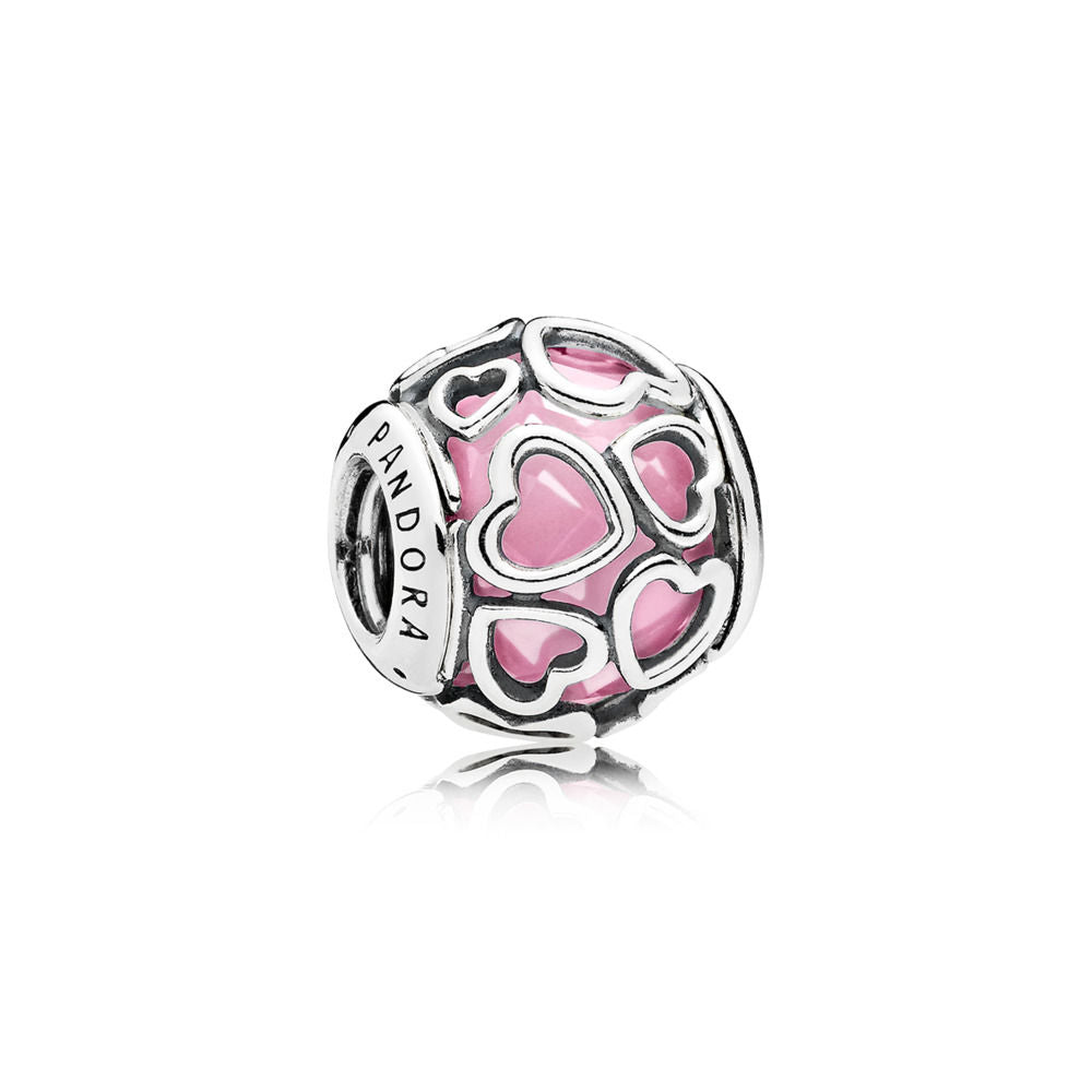 Pandora Charm Apri Il Tuo Cuore Rosa 792036PCZ