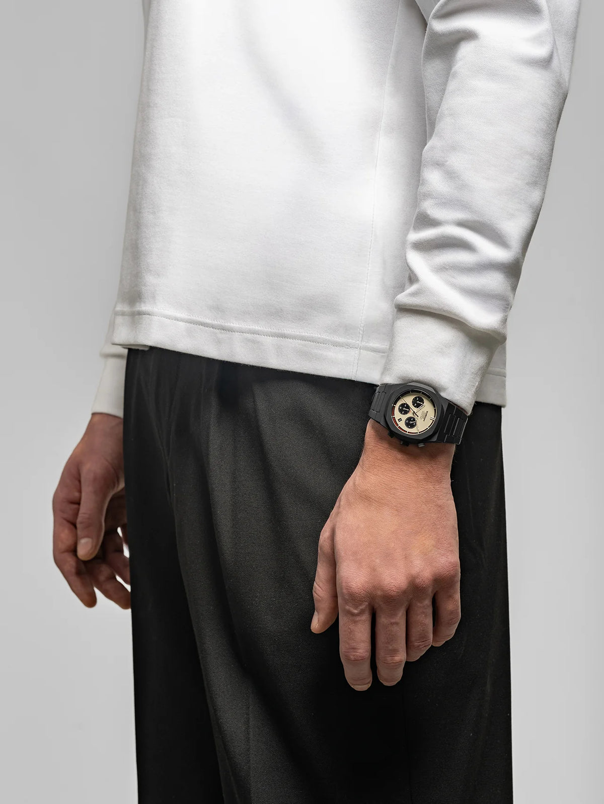 D1 Milano Polychrono 40.5 MM Petrol Blast D1-PHBJ06