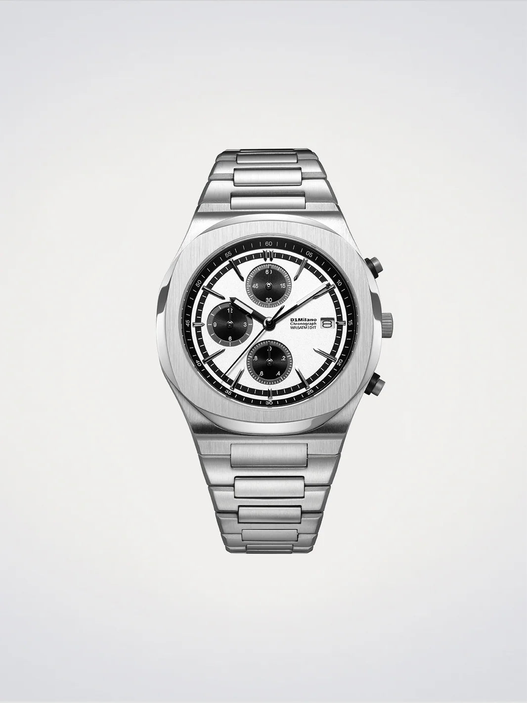 D1 Milano Skeleton Rubber Rose Gold D1-SKRJ12