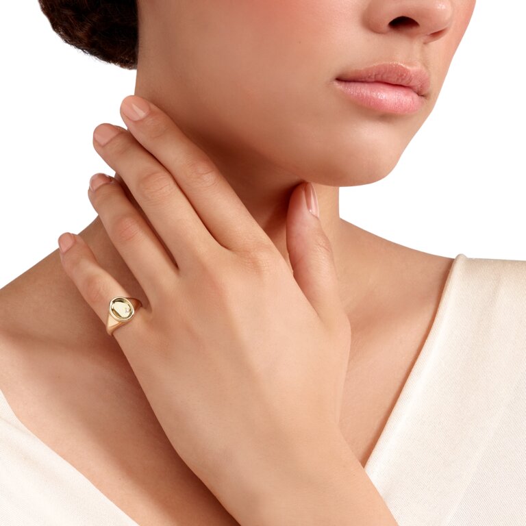Dodo Mini Heart Necklace 9kt Rose Gold