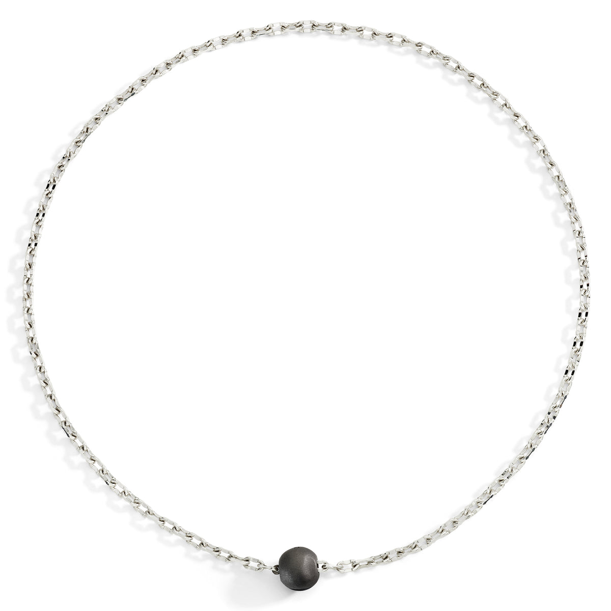 Dodo Collana Pepita Argento 925 e Titanio