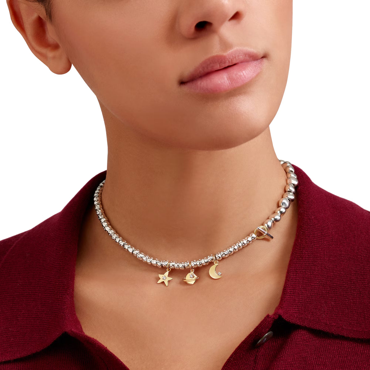 Dodo Mini Heart Necklace 9kt Rose Gold