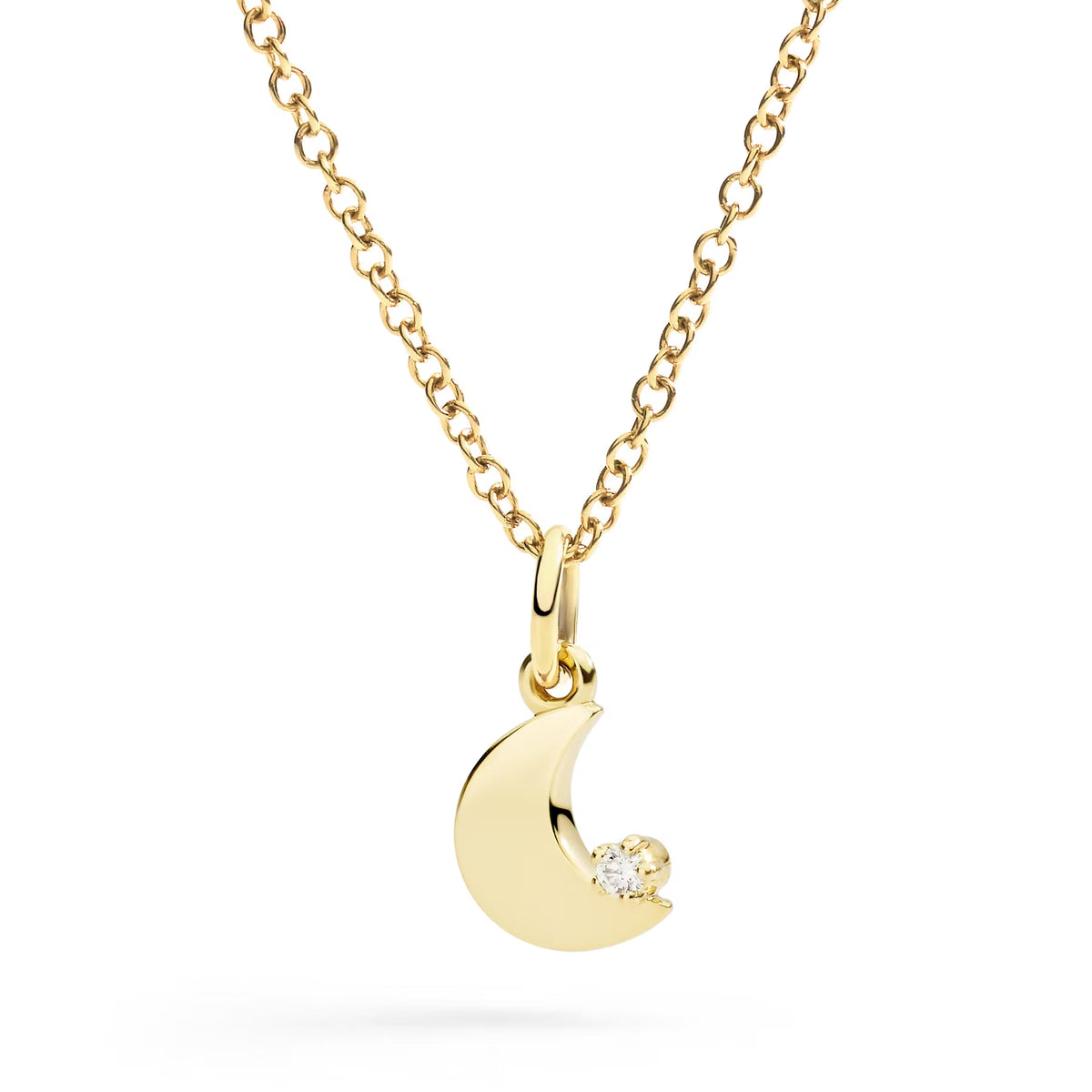 Dodo Mini Heart Necklace 9kt Rose Gold