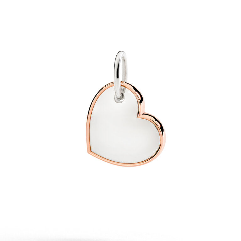 Dodo Mini Heart Necklace 9kt Rose Gold