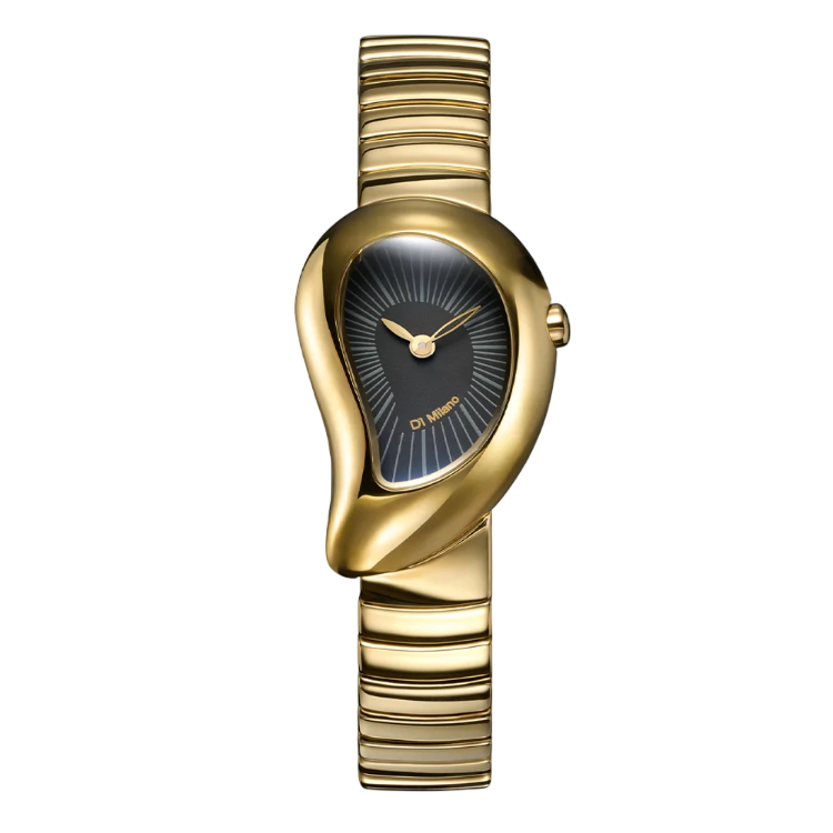 D1 Milano Skeleton Rubber Rose Gold D1-SKRJ12