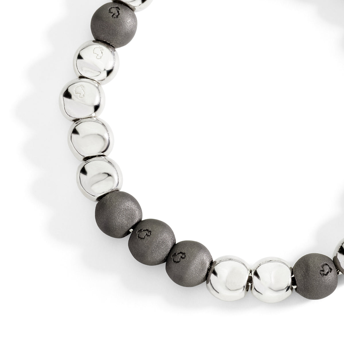 Dodo Bracciale Pepita Argento 925 e Titanio