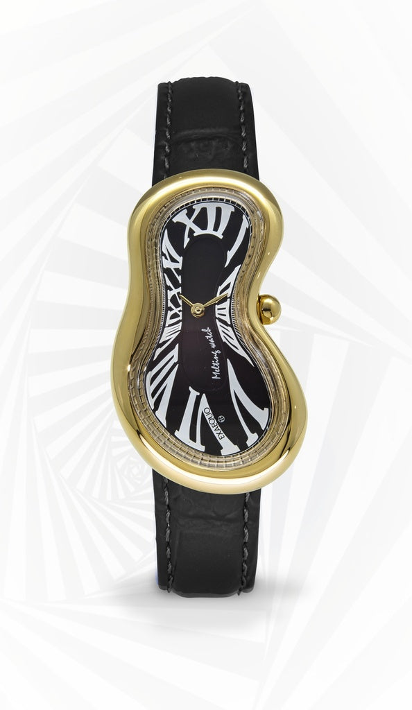 Exaequo Orologio Melting Gold Black EX0002.0001