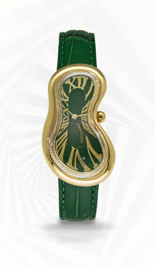 Exaequo Melting Gold Green Watch EX0002.0005