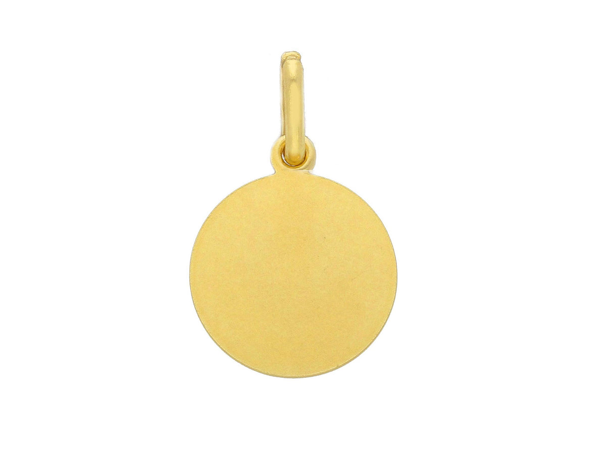 Medaglia Nostra Signora di Guadalupe in Oro Giallo 18kt mm. 15