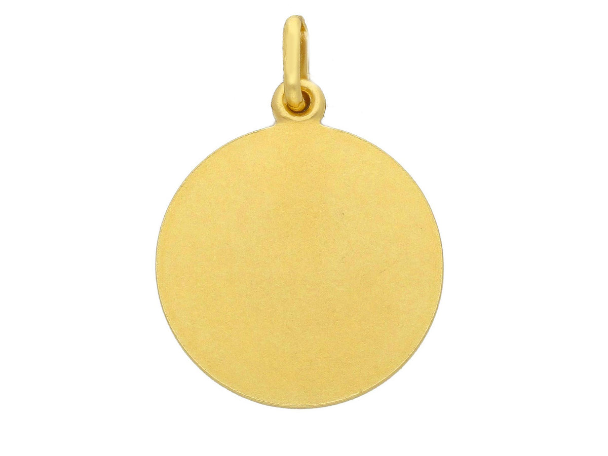 Medaglia Nostra Signora di Guadalupe in Oro Giallo 18kt mm. 21