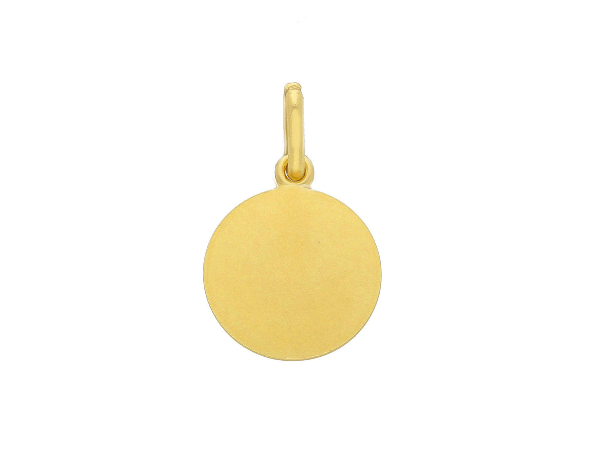  St. Christopher medal in 18kt yellow gold mm. 13