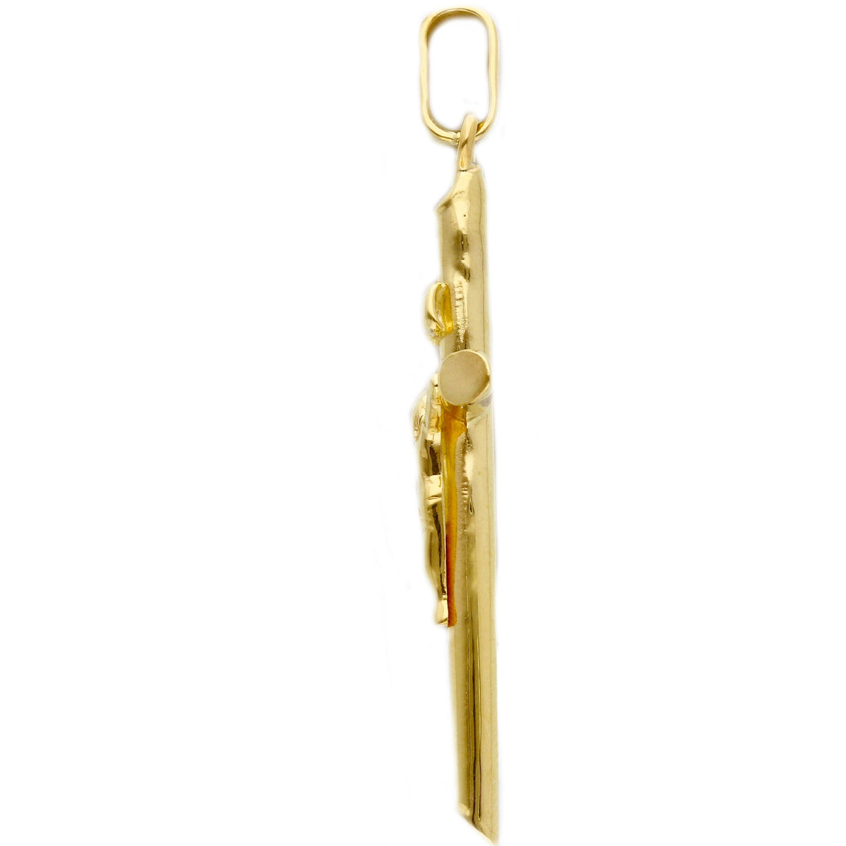 Croce con Cristo in Oro Giallo 18kt