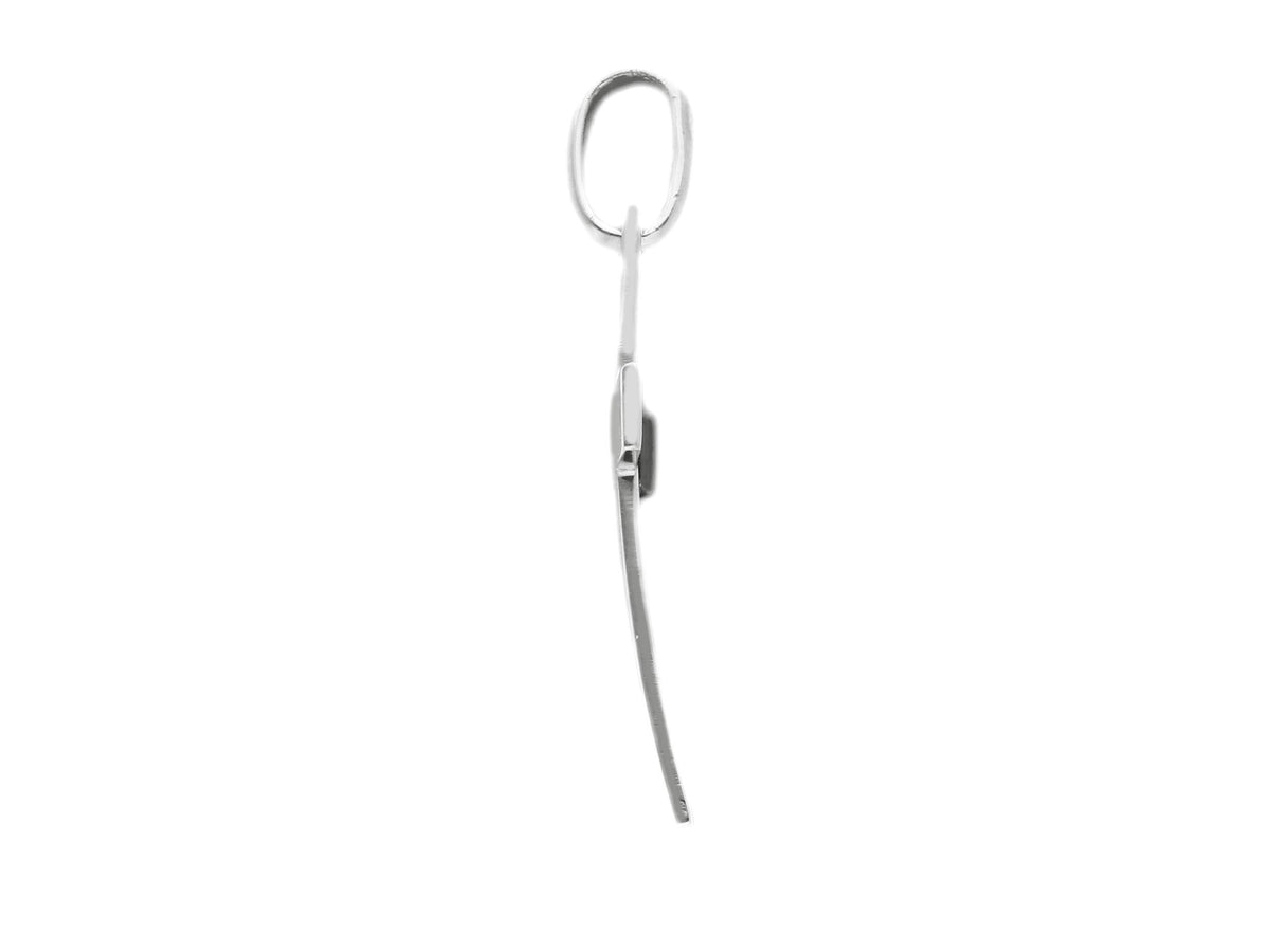 Croce in Oro Bianco 18kt