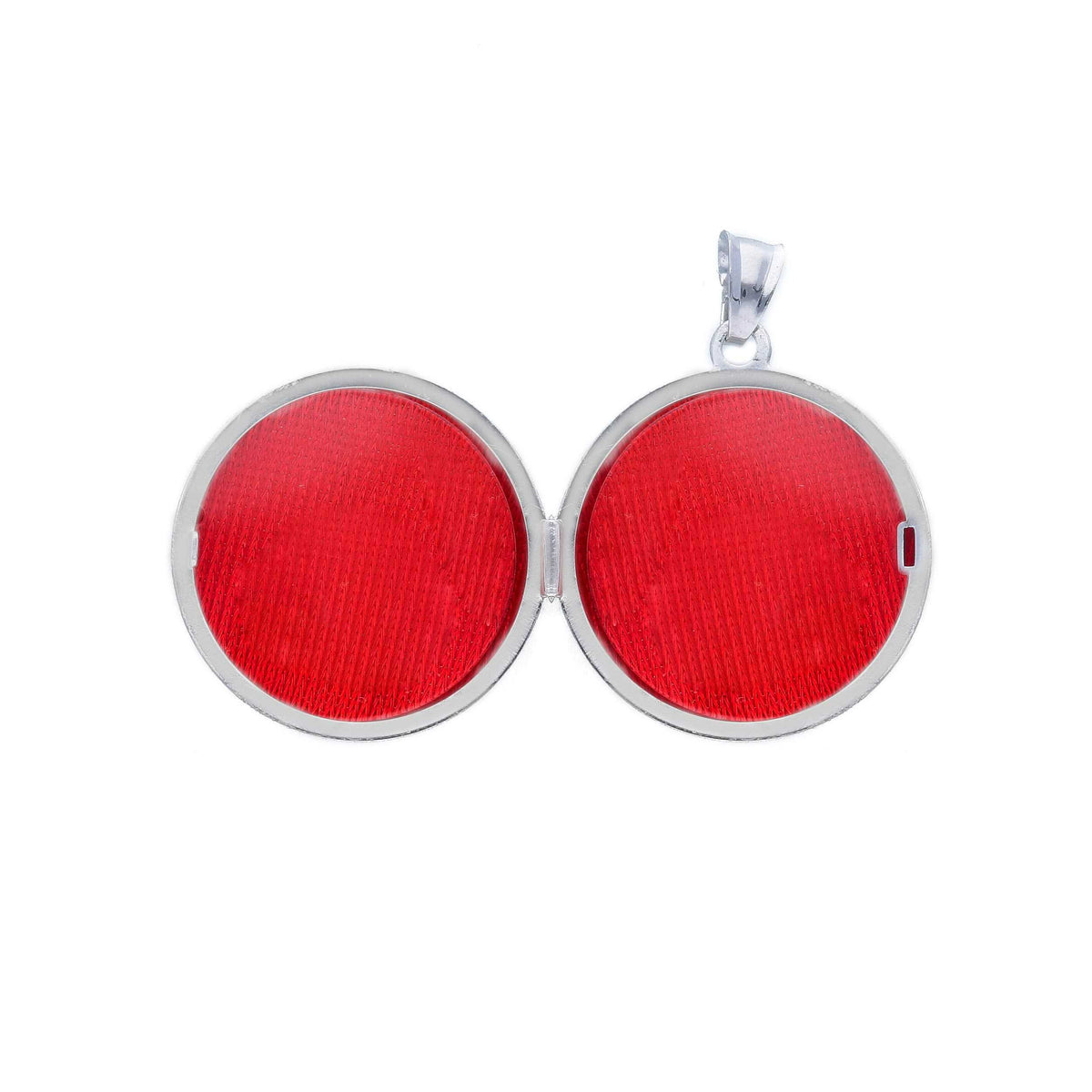 Maiocchi Silver Ciondolo Tondo Portafoto Argento