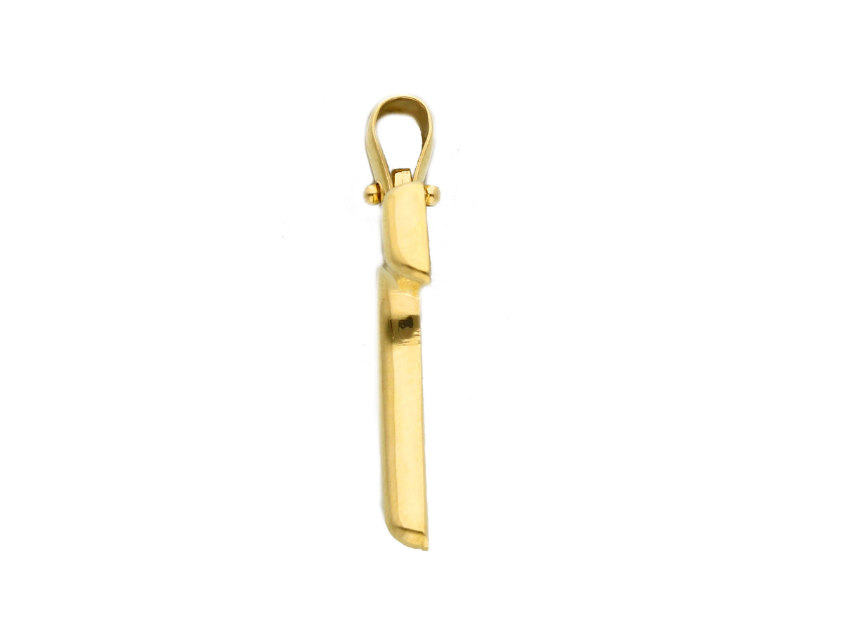 Croce Tau in Oro Giallo 18kt