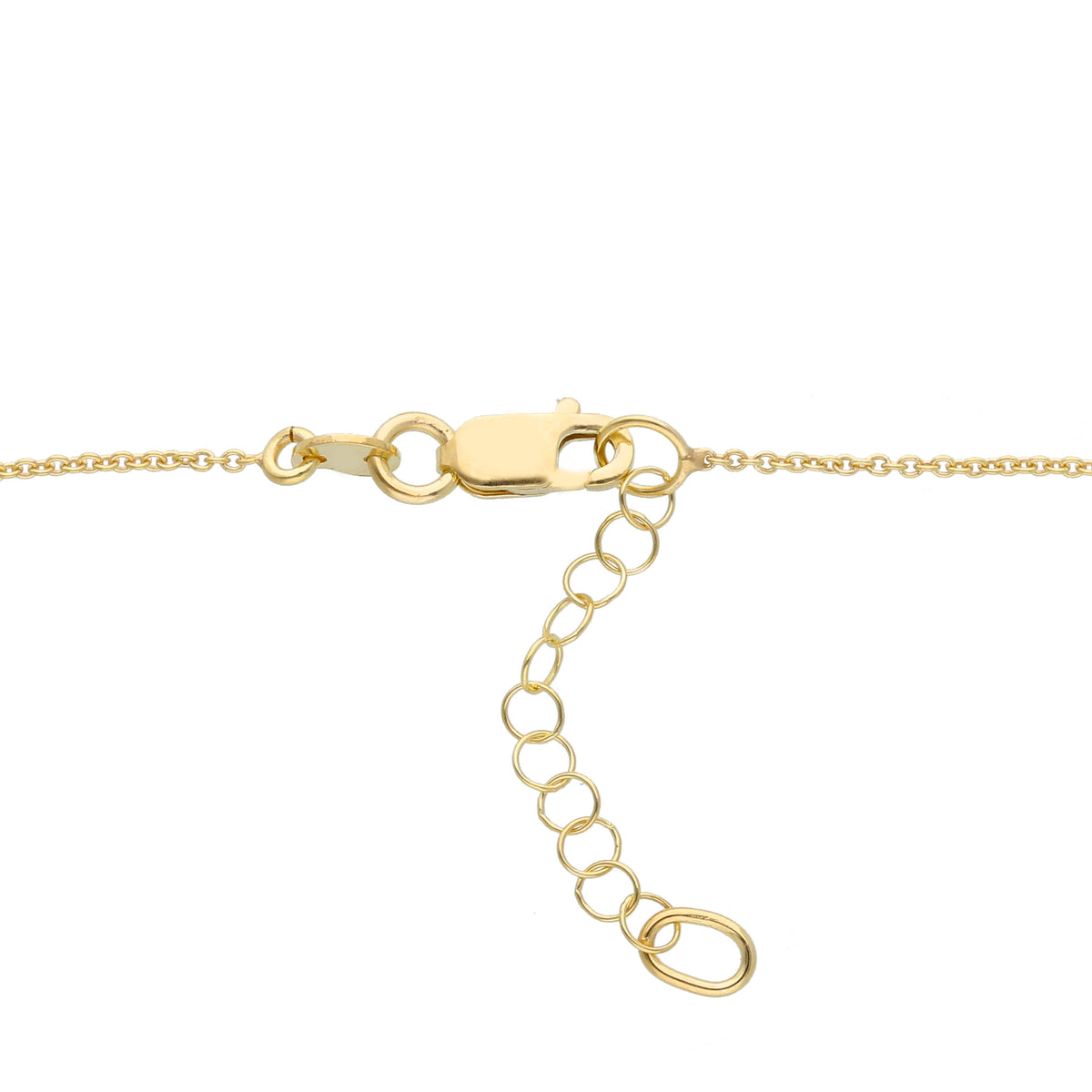 Infinity and Heart Choker in 9kt Yellow Gold