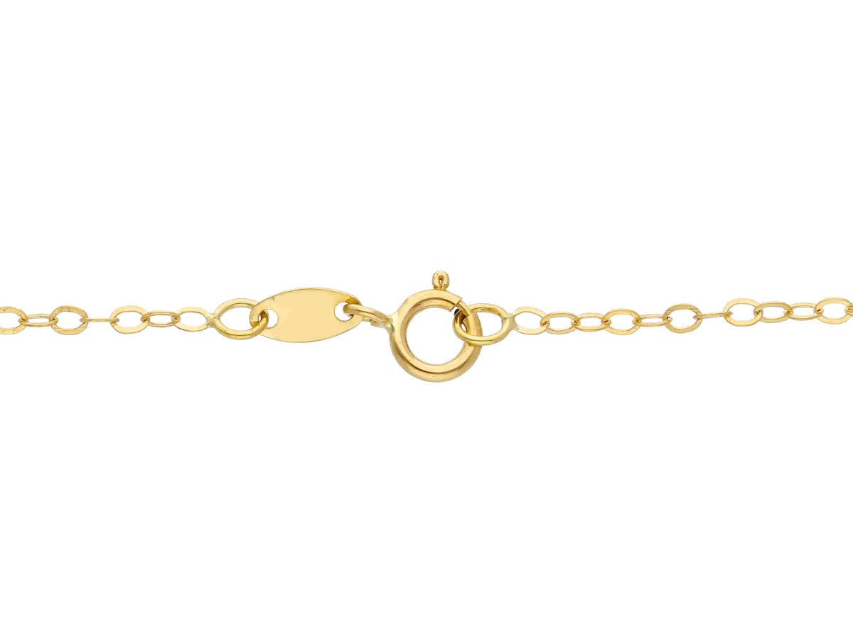 Maiocchi Gold Girocollo in Oro Giallo 18kt e 3 Cuori