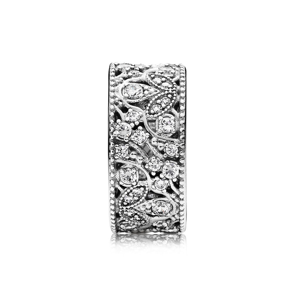 Pandora Anello Fascia Foglie Scintillanti 190965CZ