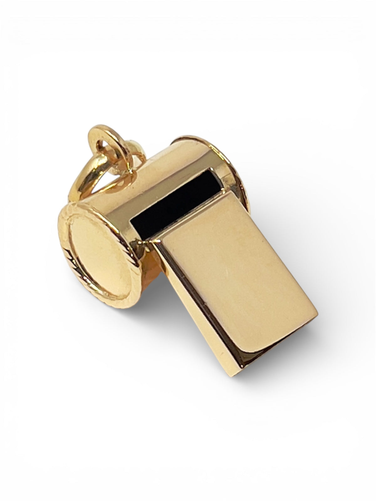 Ciondolo Fischietto in Oro Giallo 18kt