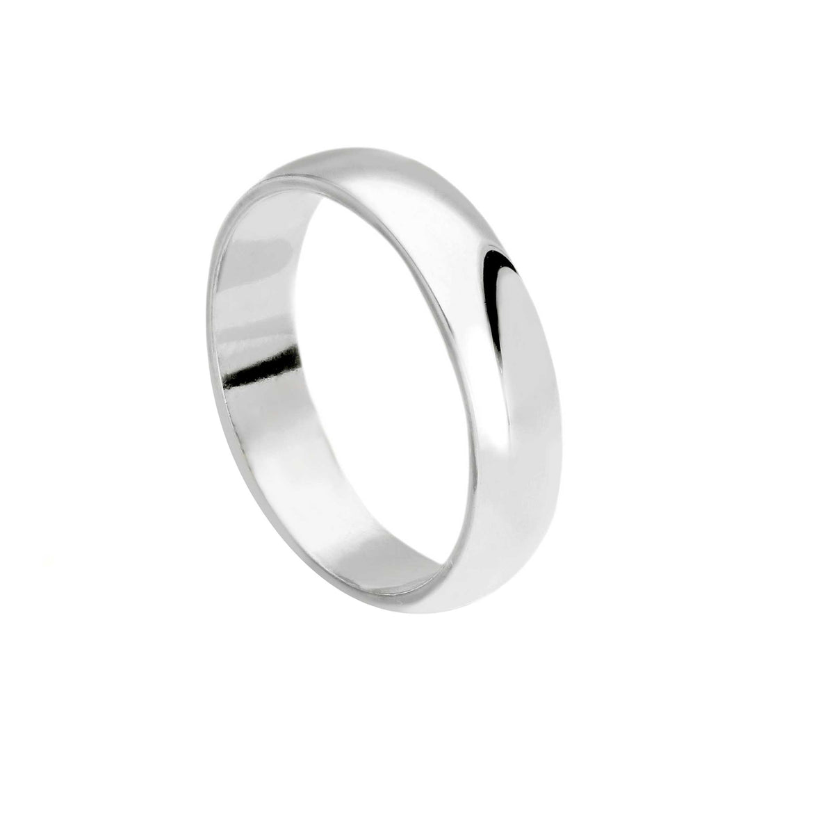 Maiocchi Milano Coppia Fedi Classiche MM 4,5 Platino