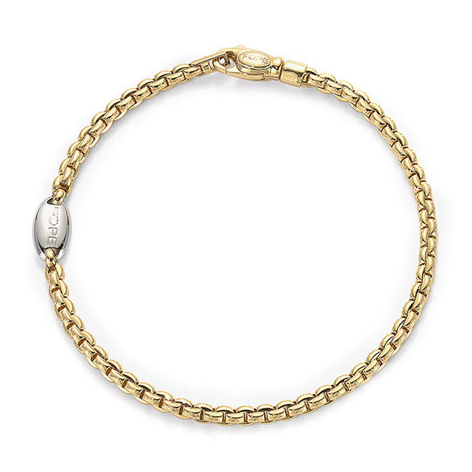  Fope Eka Tiny Bracelet 730B Yellow Gold