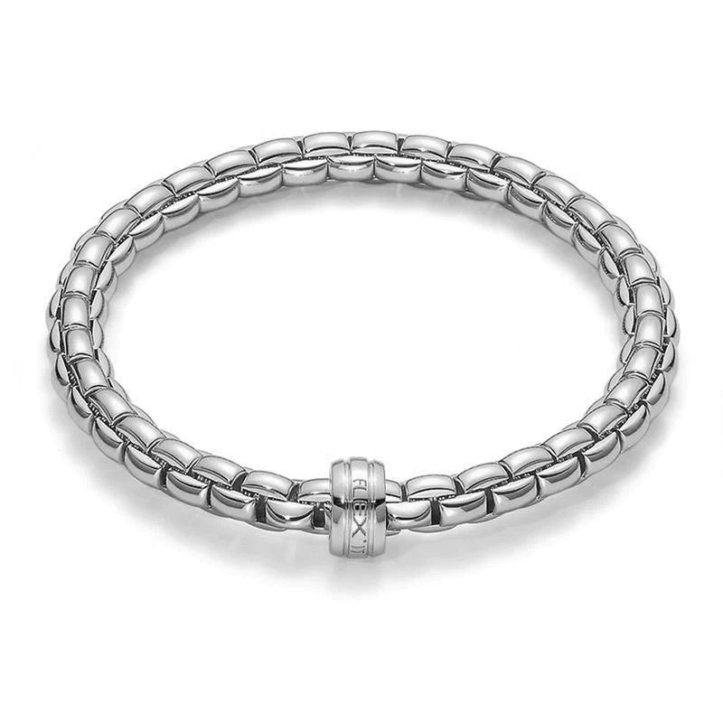  Fope FLEX IT EKA Bracelet White Gold 704B