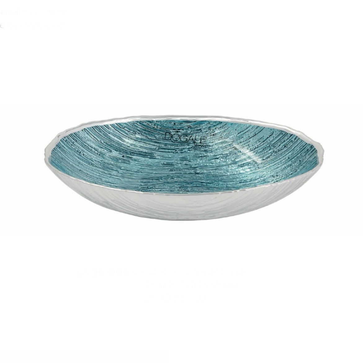  Dogale Venezia Silver Fenice Bowl 22 cm