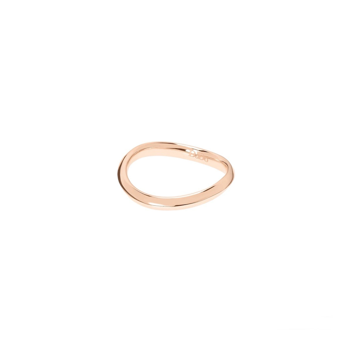 Dodo Anello Wave Essentials oro Rosa