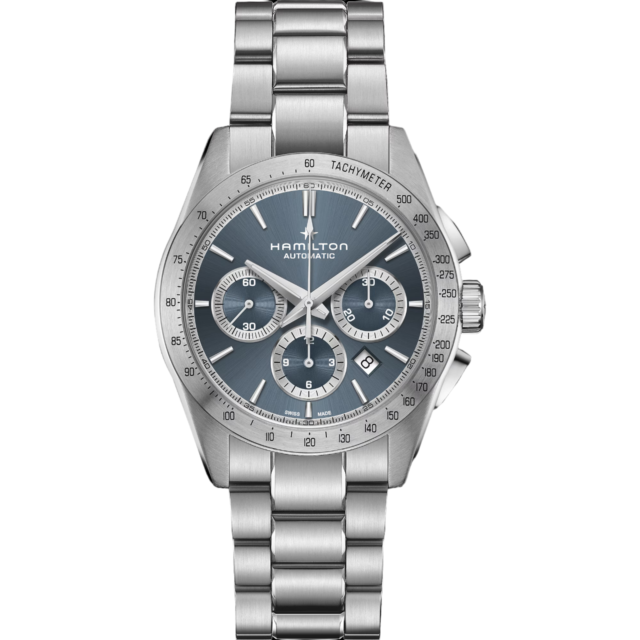 1円 ハミルトン 6264 クォーツ 腕時計 レディース スモセコ シルバー