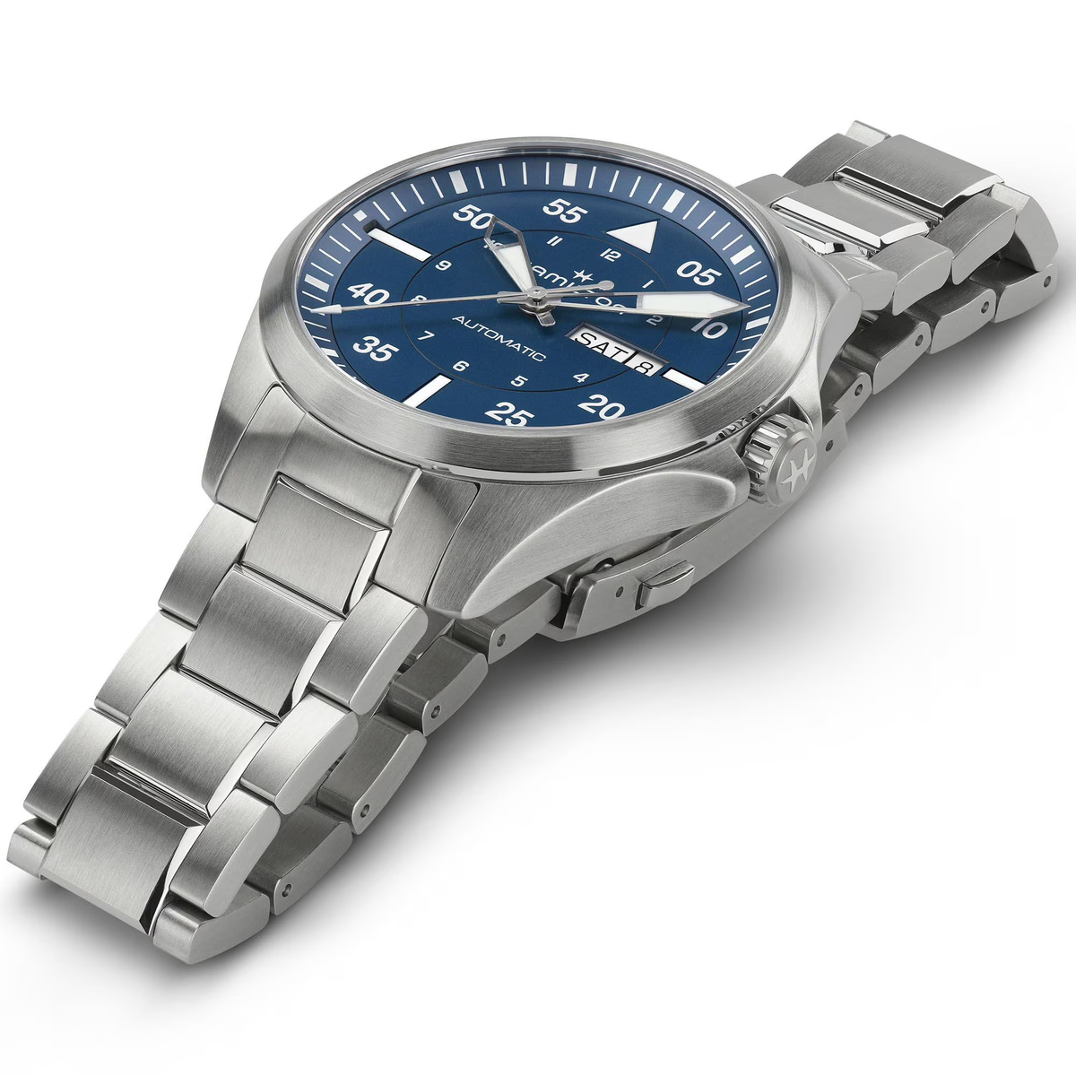 Hamilton Khaki Aviation Pilot Day Date Auto H64635550